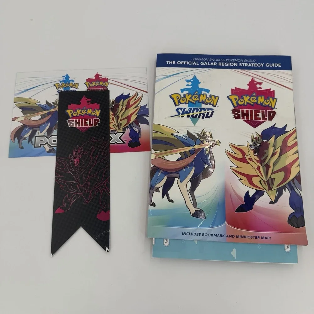 Pokémon Sword and Pokémon Shield Official Galar Region Strategy Guide Poster